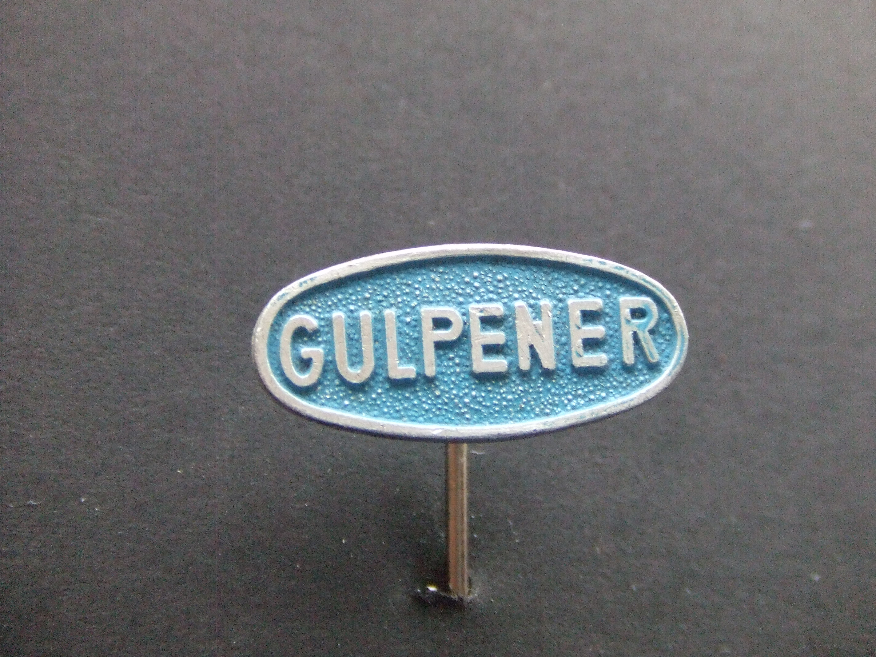 Gulpener bier logo blauw